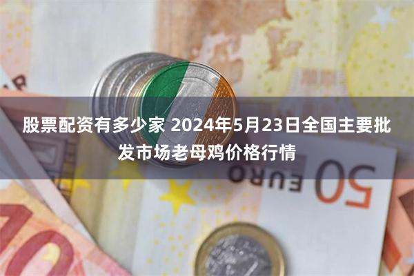 股票配资有多少家 2024年5月23日全国主要批发市场老母鸡价格行情