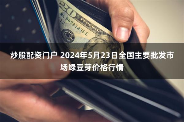 炒股配资门户 2024年5月23日全国主要批发市场绿豆芽价格行情