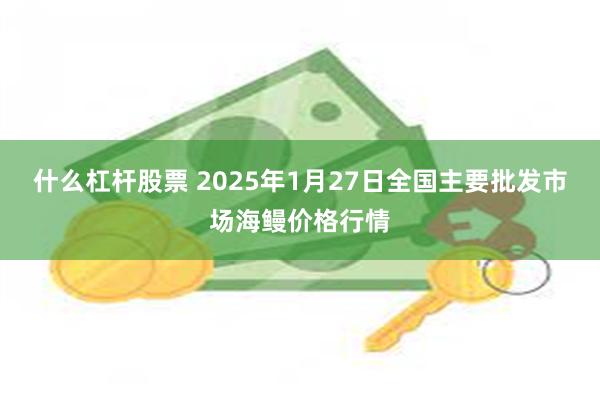 什么杠杆股票 2025年1月27日全国主要批发市场海鳗价格行情