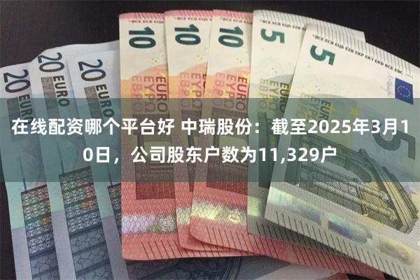 在线配资哪个平台好 中瑞股份：截至2025年3月10日，公司股东户数为11,329户
