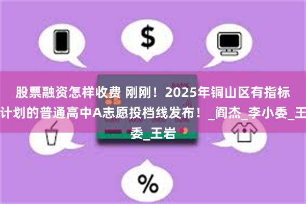 股票融资怎样收费 刚刚！2025年铜山区有指标生计划的普通高中A志愿投档线发布！_阎杰_李小委_王岩
